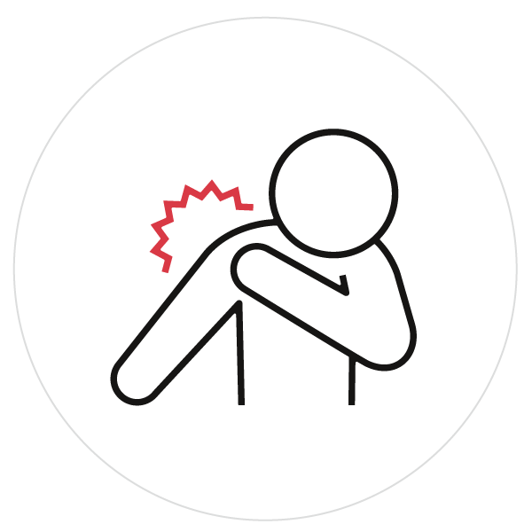 肩こり、腰痛などの辛い痛み